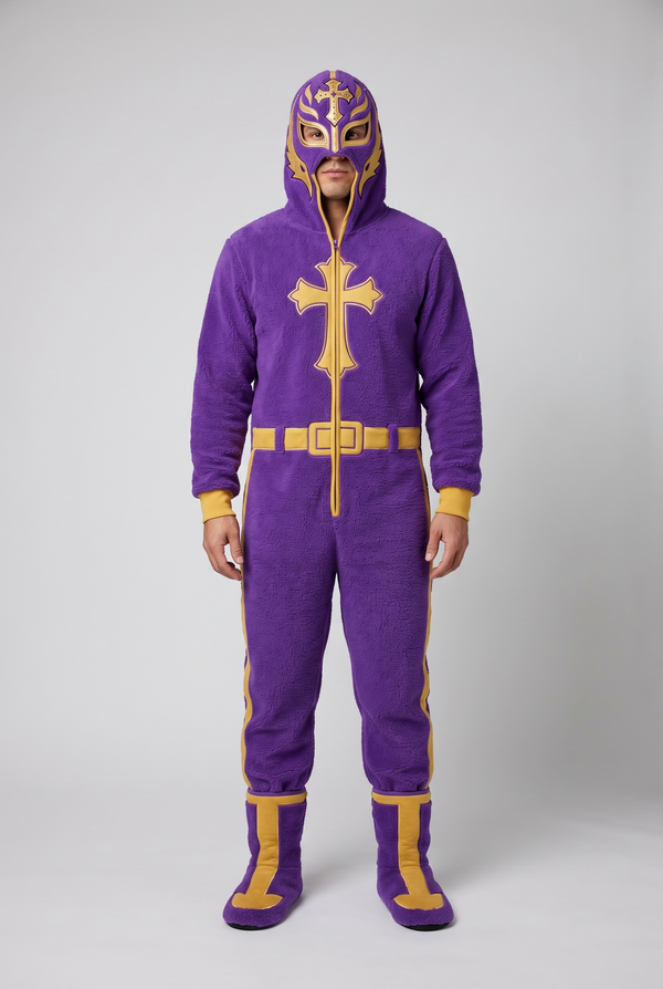 Rey adult sherpa onesie