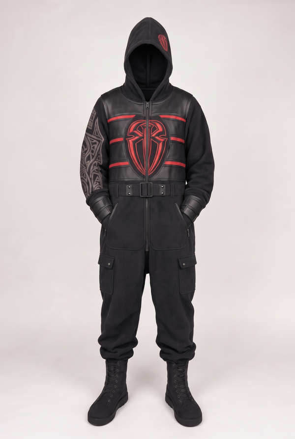 Roman adult sherpa onesie