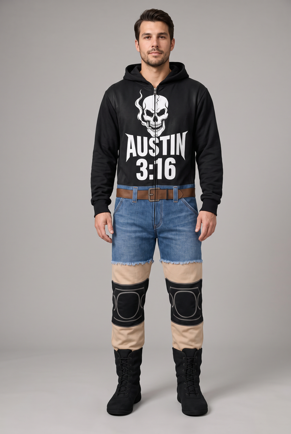 Austin adult sherpa onesie